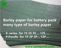 Batéria Jačmeň papier Izolačný papier